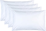 Sirenpho 100% Brushed Microfiber Pillow Protectors Covers- (50x75cm, 4PCS) - new but open/scruffy bag