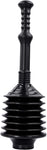 VETTA Professional Toilet Plunger, Black, condition new, scruffy packaging