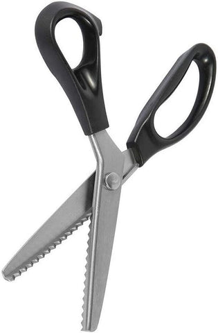 Pinking Shears Dressmaking Fabric Scissors 23cm New but missing original packaging