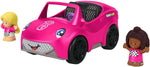 Barbie Convertible by Fisher-Price Little People, condition: windshield edge damaged ( does not affect the use ) ( ref TT81)
