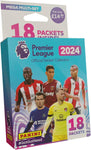 Premier League 2023/24 Sticker Collection, open box, only 17 sealed packs inside