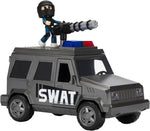 DevSeries Jailbreak: SWAT Van - 8" Vehicle with Lights, New but damaged packaging