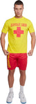 WickedFun Men's Lifeguard Beach Costume, Adults size XL, New but scruffy packaging