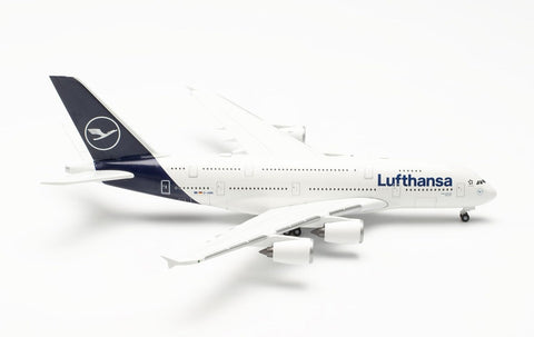 herpa Airplane Lufthansa Airbus A380 Model Building, New but scruffy packaging