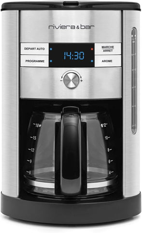 Riviera & Bar CF540A Stainless Steel Drip Coffee Maker, New but scruffy box, EU PLUG