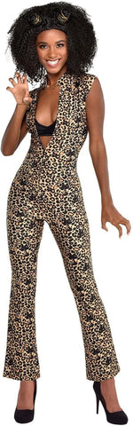 amscan - Ladies 1990's Scary Girl Power Pop Group Costume Size L, New