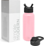 Simple Modern Water Bottle with Straw and Chug Lid | Insulated Stainless Steel Thermos 950ML (new, open box)