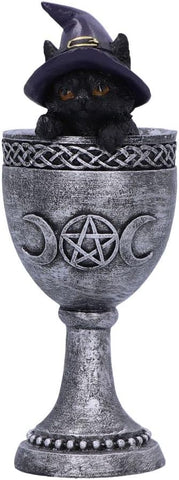 Nemesis Now Coven Cup, Silver, 15.7cm, condition new, broken box