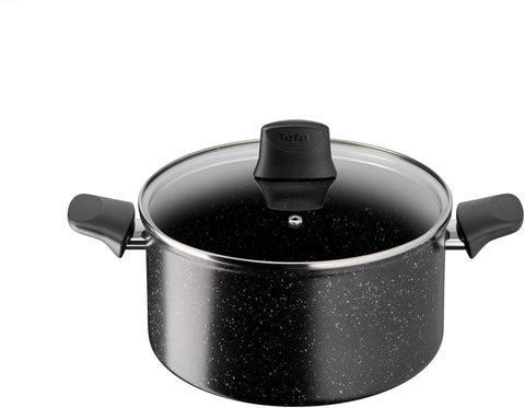 Tefal Titanium Stone Stewpot 24 cm + Lid- new but no original packaging