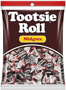 Tootsie Roll Midgees 184g, best before 03/25 (ref T19-3)