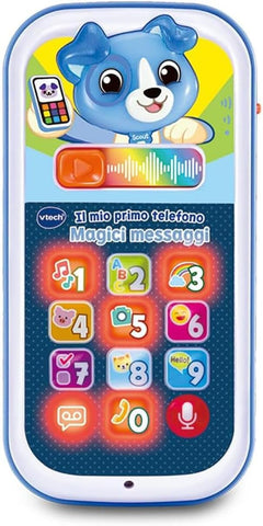 VTech My First Phone - Italian Language, New but open, scruffy box