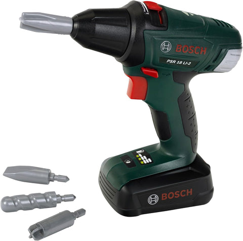 Theo Klein 8567 Bosch Cordless Screwdriver, New, tested, needs batteries, scruffy box