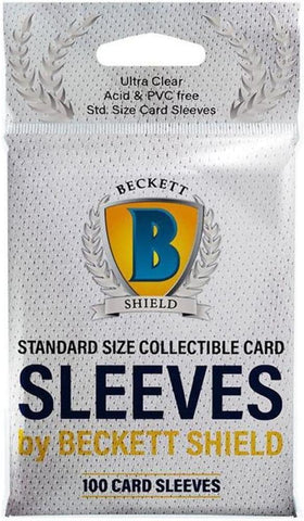 Beckett Shield Standard Card (100 Sleeves)