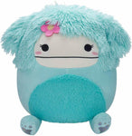 Squishmallows Original 12-Inch - Joelle the Teal Bigfoot- new but missing flower pin