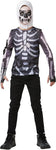 Rubie's Official Fortnite Skull Trooper Costume Kit, Childs size M, condition new, scruffy packaging