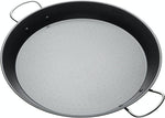 KitchenCraft World of Flavours Paella Pan Carbon Steel, 38.5 cm (15''), Black- new but small dent with rust on edge