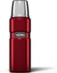 Thermos Stainless King 470ml Multi- Purpose Thermos Flask – Red- new but there is a dent , does not affect use