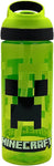 HOX Minecraft 600ml Atlantic Creeper Drinks Water Bottle, Green- new but small scratches