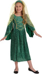 Fun Shack Tudor Queen Costume for Girls, Size L, New but no original packaging