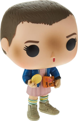 Funko Pop! Television: Stranger Things - Eleven - (Eggos) , new condition , open and damaged box