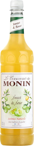 MONIN Premium Sweet and Sour Mix 1L, best before 09/24