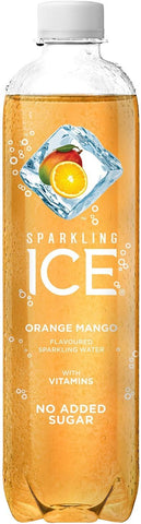 Sparkling Ice Orange Mango 500ml, best before 05/24
