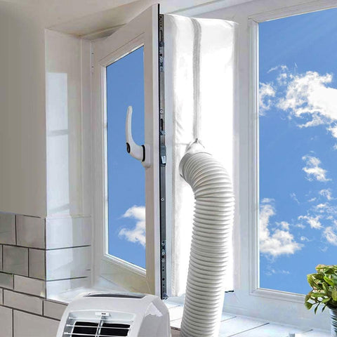AC Window Seal, Portable Universal Window Kit for Mobile Air Conditioner - new but scruffy pack