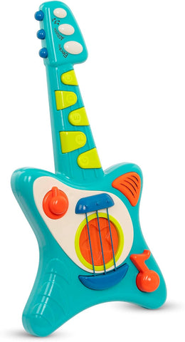 Battat - Lil' Rocker's Toy Guitar for Toddlers - Blue, Condition used- very good, slight finger marks