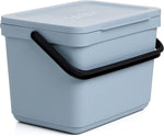 TATAY Kitchen Food Waste Compost Caddy Bin, 6L- Ocean Colour. 26,5 x 19 x 18,5 cm- new but few small marks