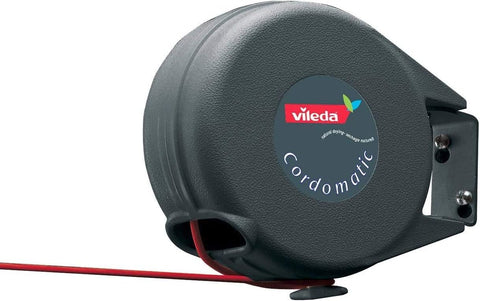 Vileda Cordomatic 15 M Automatic Retractable Clothes Line, condition new, open, scruffy box