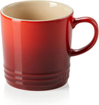 Le Creuset Stoneware Coffee Mug, 350 ml, Cerise- new