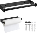 28CM Kitchen Roll Holder - Black New but open scruffy box