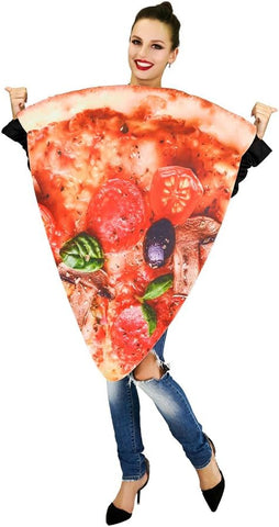 SEA HARE Unisex Adult Pizza Slice Funny Food Costume, condition new, no packaging