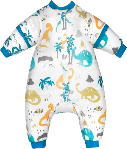 FLYISH DIRECT Baby Sleeping Bag 3.5 Tog, 110cm, Dinosaurs, condition new, no original packaging