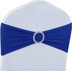 Babenest Spandex Chair Sashes Bows x30 , royal blue , new but no original packaging