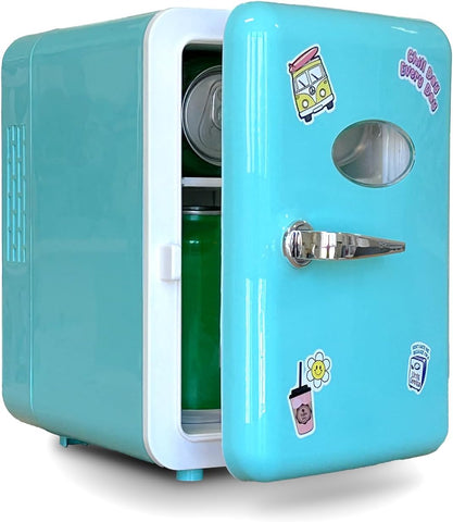 So Chill Mini Fridge, new but open-scruffy box, door catch is hard to open