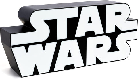 Star Wars Iconic Logo Light Desk Lamp | Paladone new but open scruffy box