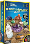 National Geographic Ultimate Gemstone Dig Kit, New, scruffy box