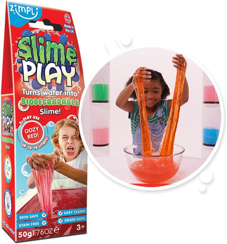 Slime Play Red from Zimpli Kids, condition used-good, broken box