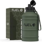 Fuel24 1.3L/2.2L Water Bottle Metal- camo color- new but broken box