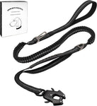 Dote on Tactical Dog Lead with Padded Handles for Medium Large Dogs, Black, New but damaged box