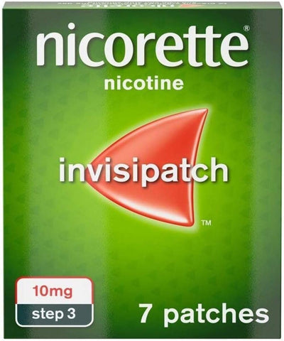 Nicorette InvisiPatch, Nicotine Patches Step 3, 10mg, 7 count, Use before 11/27