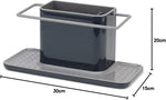 Joseph Joseph - Kitchen Sink Caddy Organiser, Large, Grey, Used-very good, water marks, needs to be cleaned, scruffy box