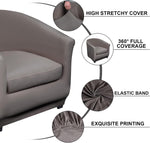 Lydevo Armchair Cover, Grey, condition new, no original packaging