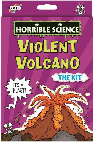 Galt Violent Volcano -Horrible Science Kit, New, open, scruffy box