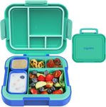CAPERCI Lunch Box for Kids, Large (Jungle Green/Blue) condition new, open, scruffy box (Ref TT350)