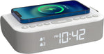 i-box Alarm Clocks Bedside, Radio Alarm Clock with Wireless Charging, new, open box (ref tt156)