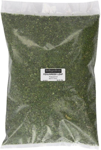 JustIngredients Essentials Fenugreek Leaves, 500 g- best before 06/24- damaged pack and taped