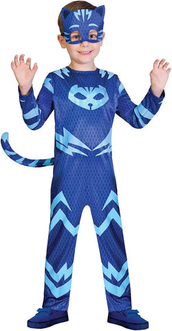 amscan Childs Boys Officially Licensed PJ Masks Catboy Costume, 2-3 years, New, no original bag