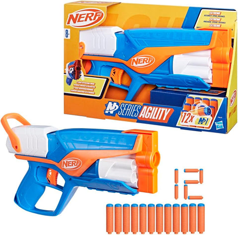 Nerf N Series Agility Blaster, New, scruffy box
